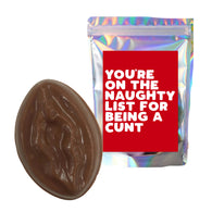 Naughty List Cunt Chocolate